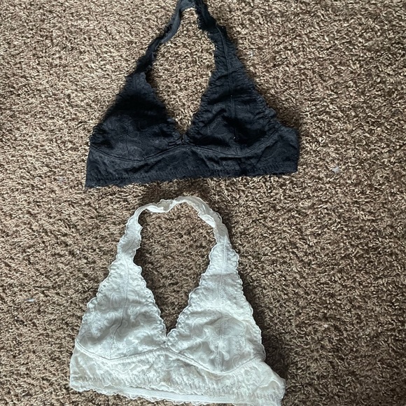 tokyo Darling Other - 👌3/$12👌 Halter Black and White Lace Bralette
